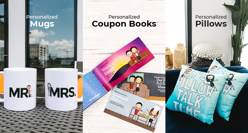 Personalized Valentine's Day Gifts - LoveBook Shop