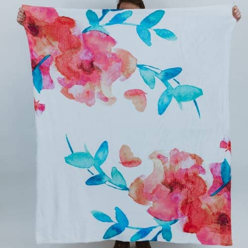 Floral Pattern - 50x60 Blanket
