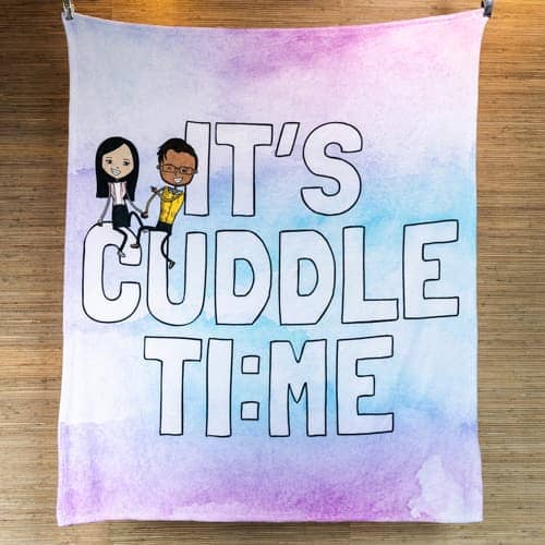 It's Cuddle Time - 50x60 Blanket