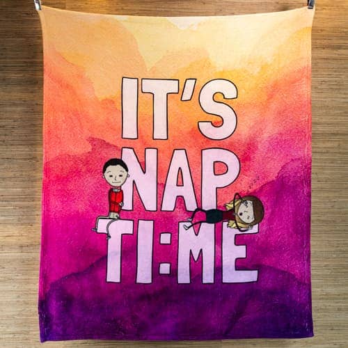 It's Nap Time - 50x60 Blanket