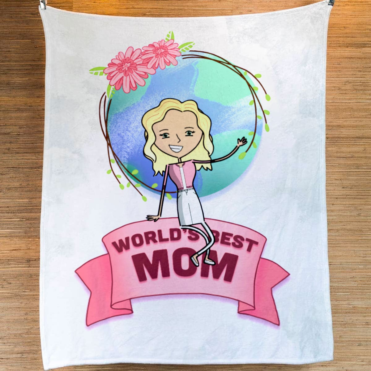 World's Best Mom - 50x60 Blanket