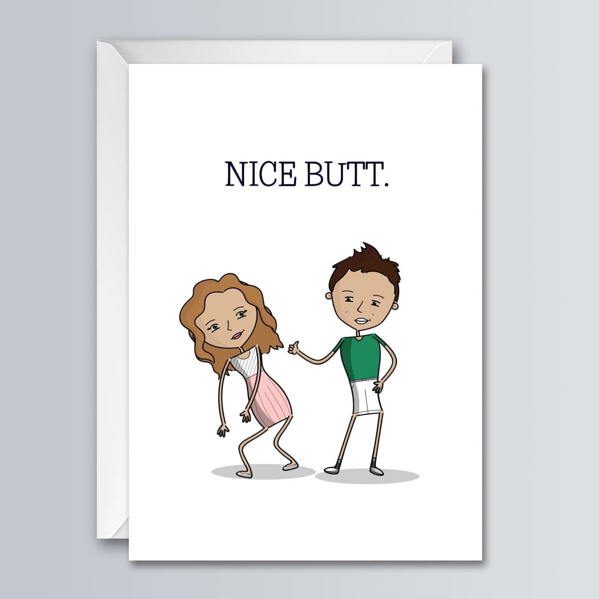 Nice Butt - Greeting Card