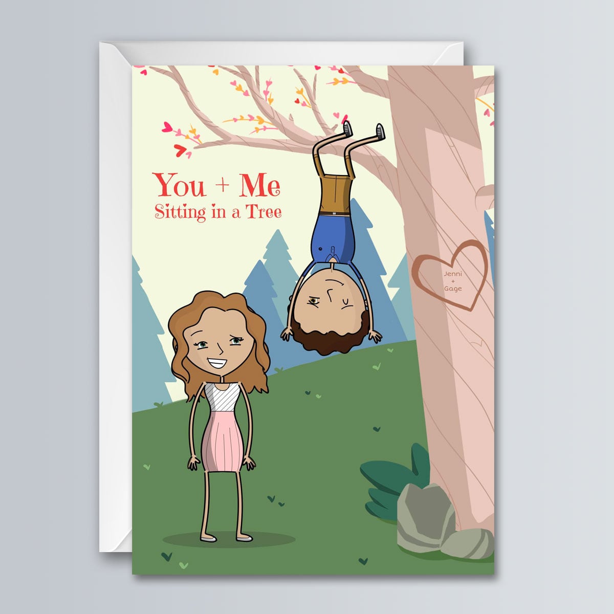 Tree Heart - Greeting Card