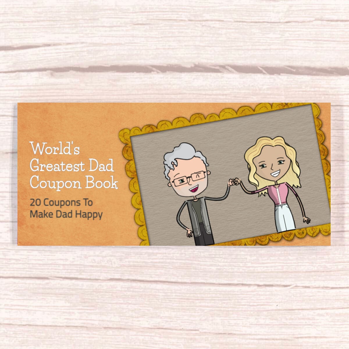 World's Greatest Dad Coupon Book | Adult to Parent