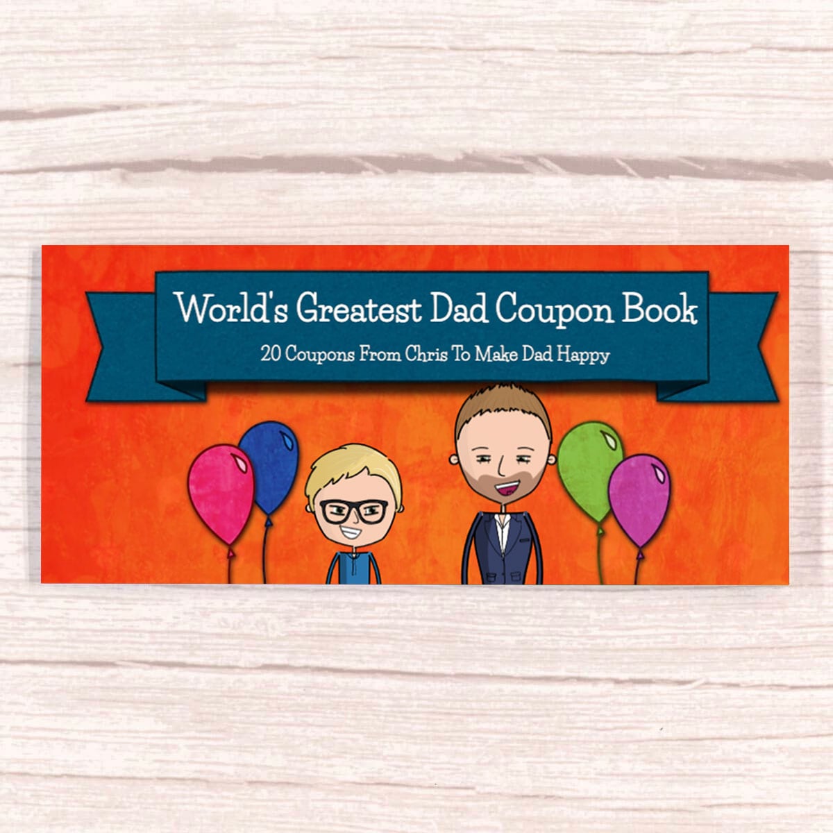 World's Greatest Dad Coupon Book | Child to Parent
