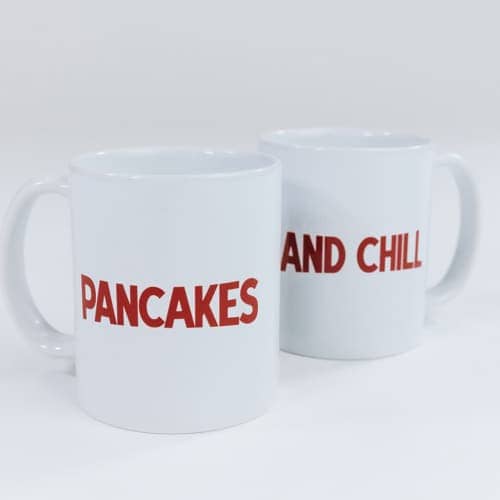 Pancakes and Chill - Set of 2 Mugs