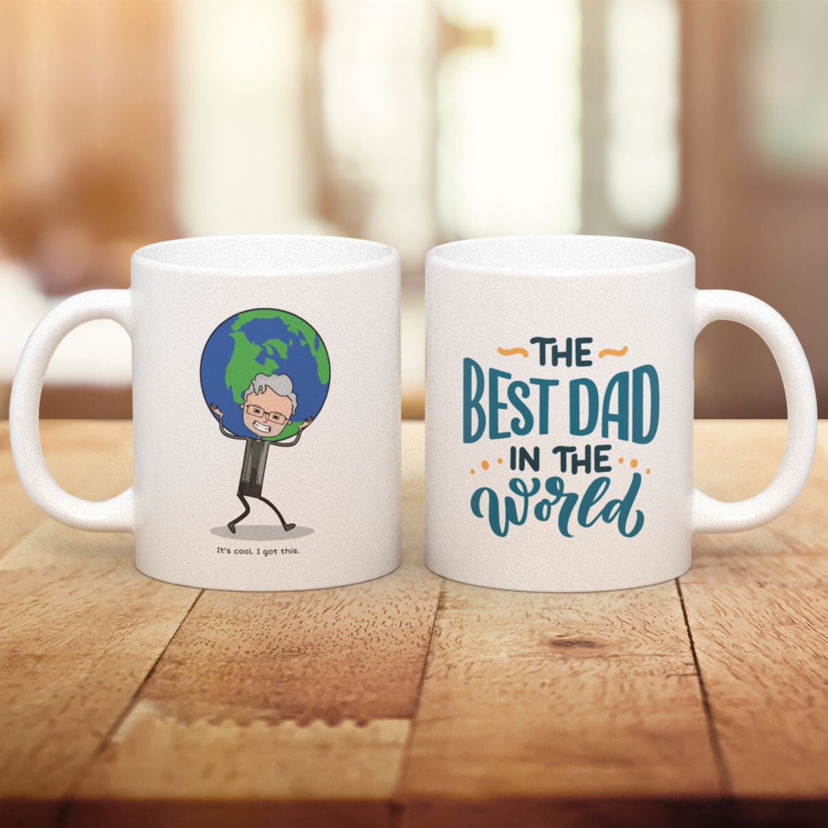The Best Dad In The World - Single Mug