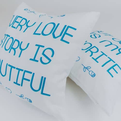 Favorite Love Story - 2 Pillow Set