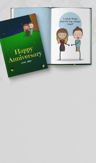 Anniversary Gifts By Lovebook Personalized Gift Book That Says Why You Love Someone Lovebook Online