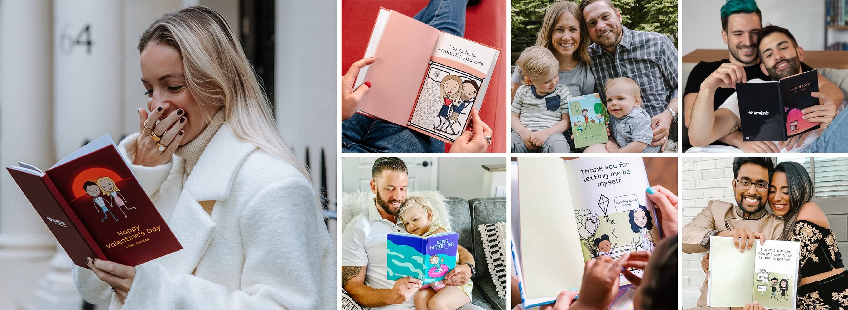 Personalized Valentine's Day Book Examples