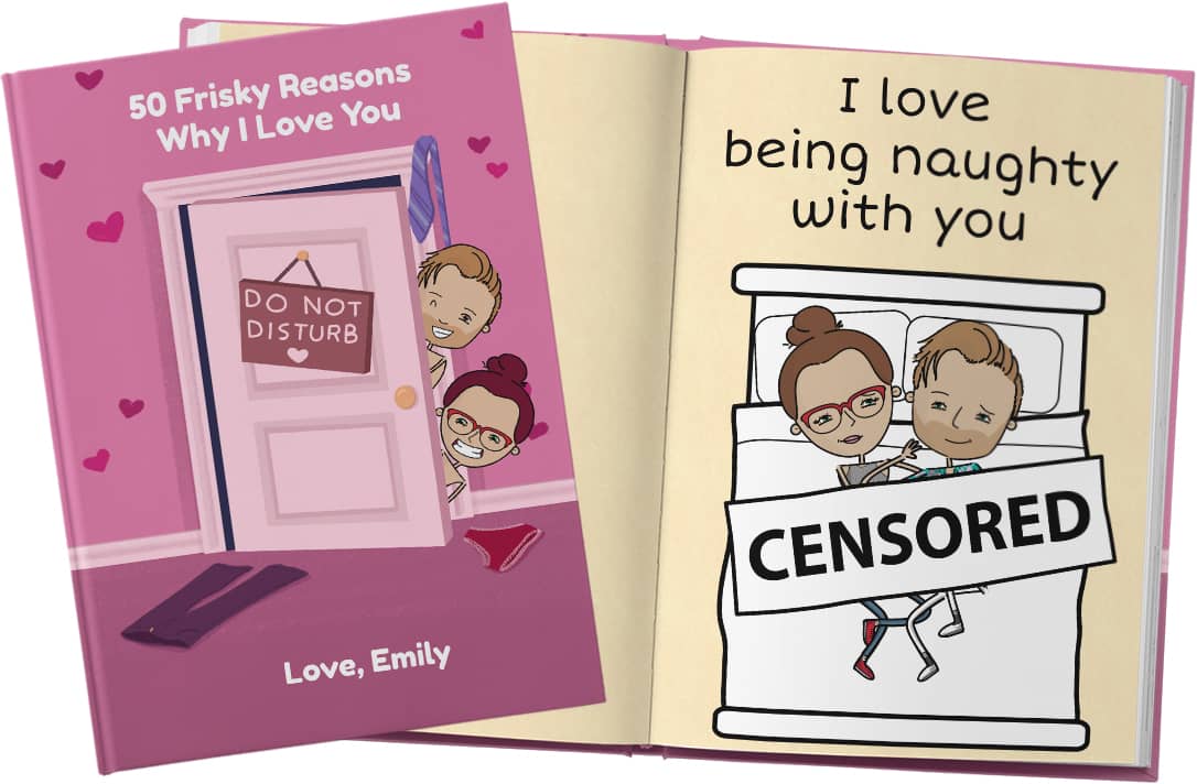Personalized Valentine's Day Book - LoveBook