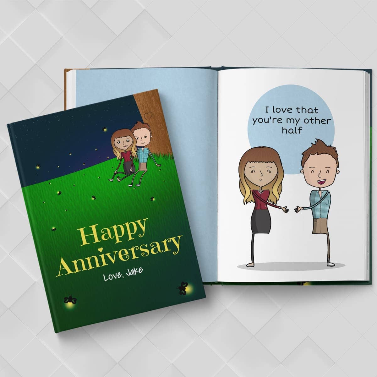 Anniversary Gifts by LoveBook | Personalized Gift Book That Says Why You Love Someone | LoveBook Online - 0