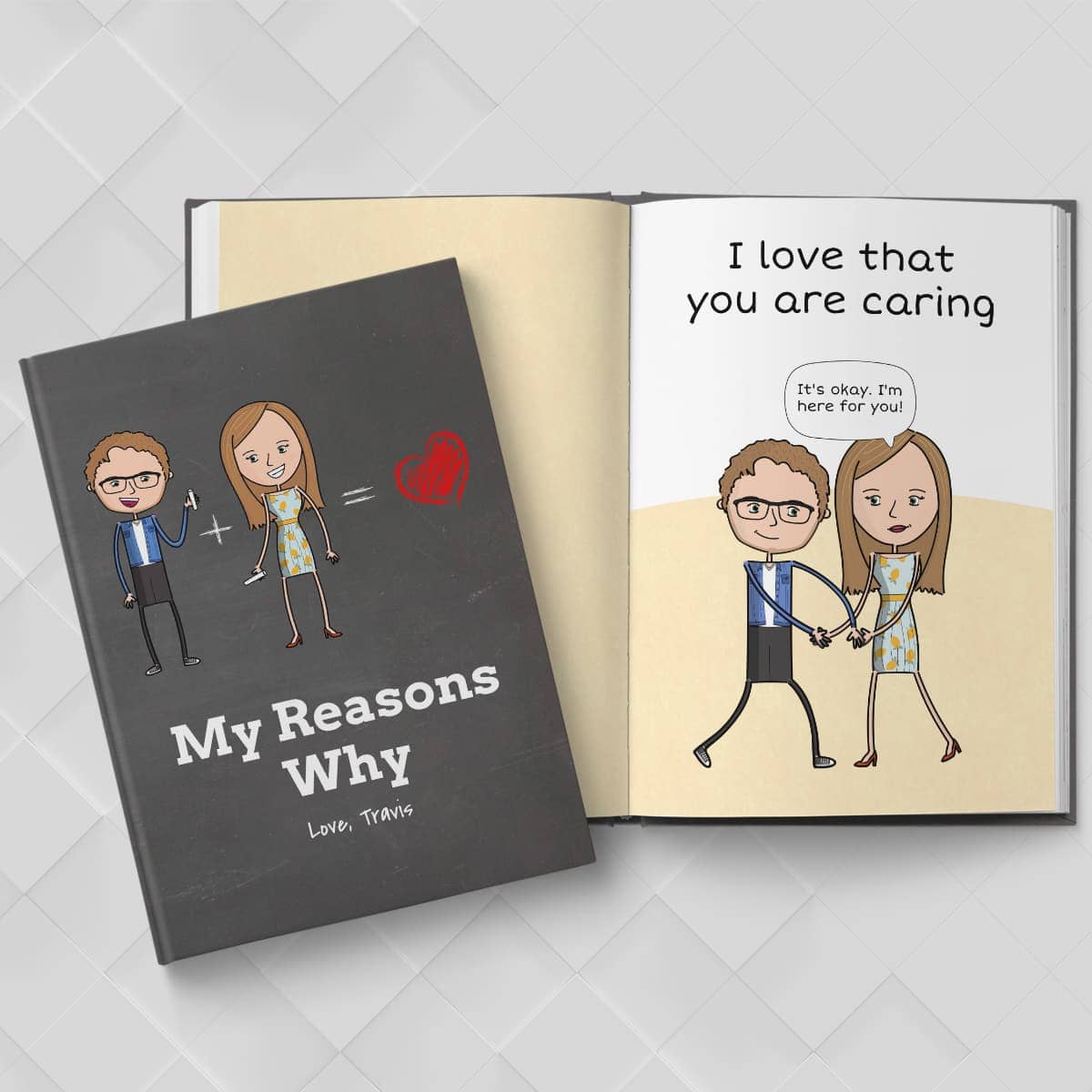 Personalized Apology Love Book