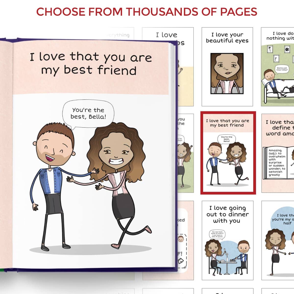 Christmas Gifts by LoveBook | The Personalized Gift Book That Says Why You Love Someone | LoveBook Online - 2