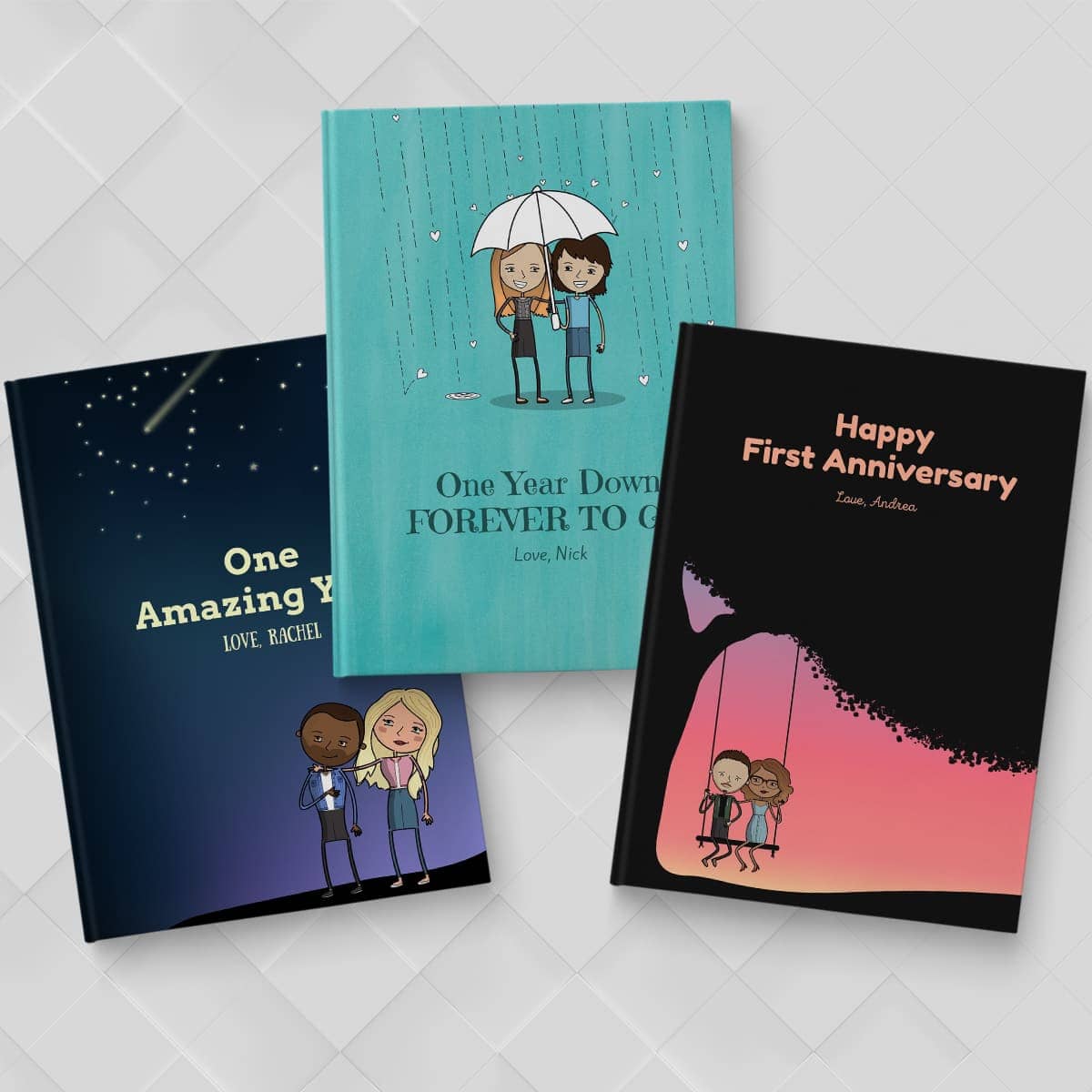 First Anniversary Gifts by LoveBook | The Personalized Gift Book That Says Why You Love Someone | LoveBook Online - 1