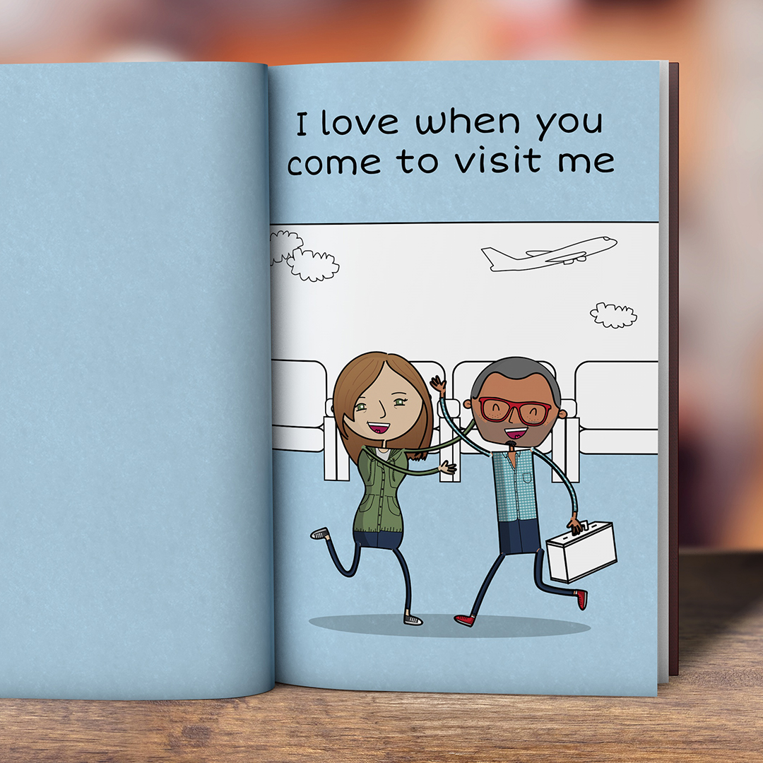 personalized love book