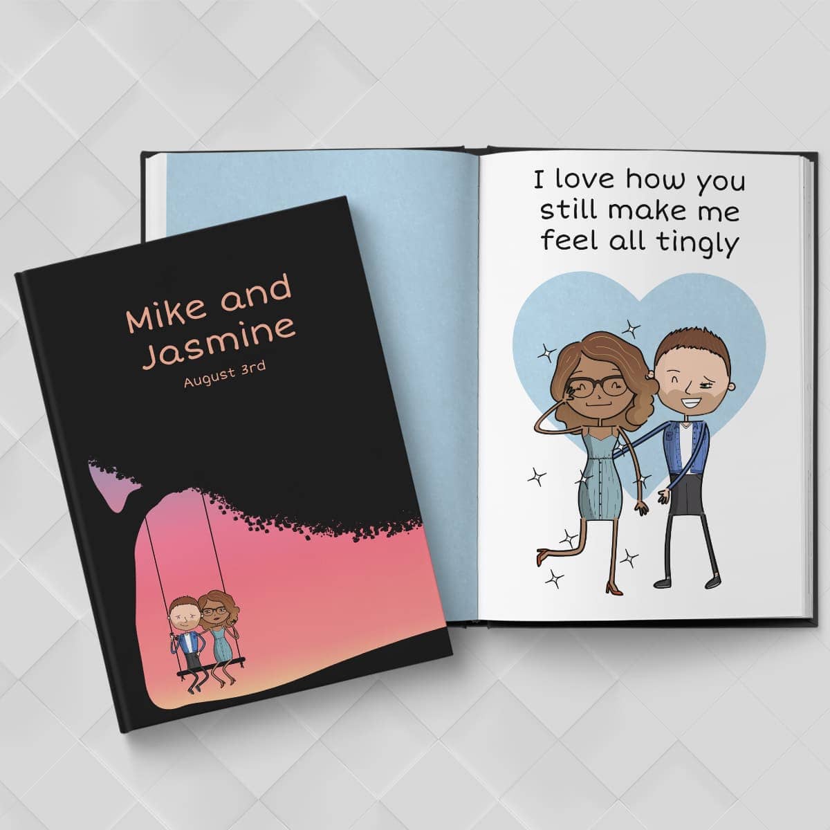 ønske fingeraftryk transmission Personalized Gifts: LoveBook Product Shop